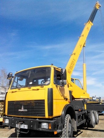 Автокран на 25 т. Машека КС-55727-7